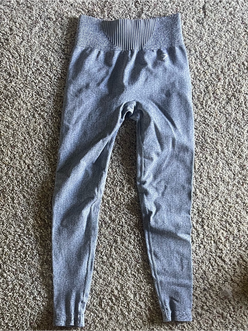 Gymshark Gray Seamless High-Waist Leggings